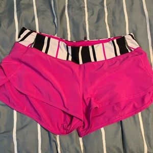 Lululemon speed shorts
